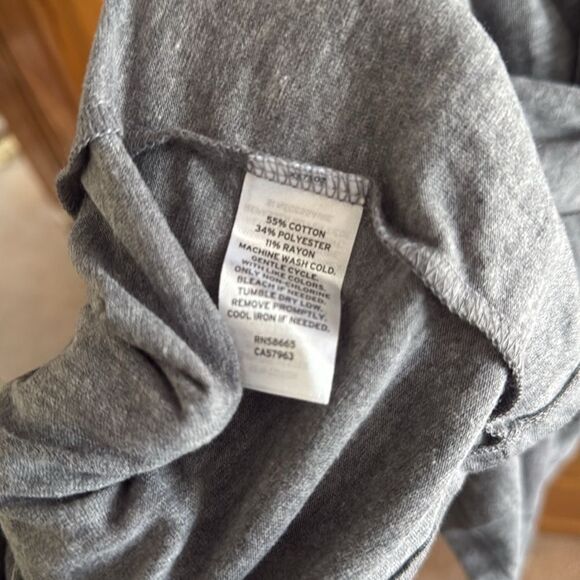 Nordstrom Rack Grey Sleeveless Waist Tie Knit Midi Dress - Picture 6 of 8